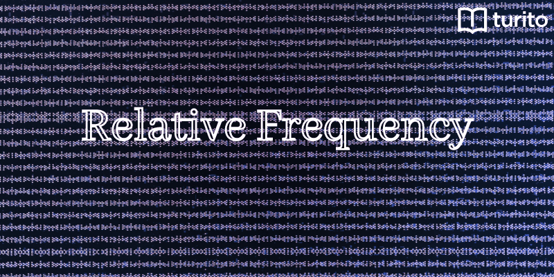 relative frequency