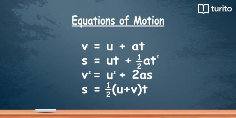 equations of motion